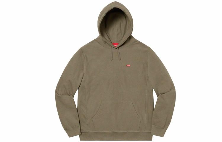 Худи Supreme Small Box Hooded Sweatshirt (коричневое) — фото 10