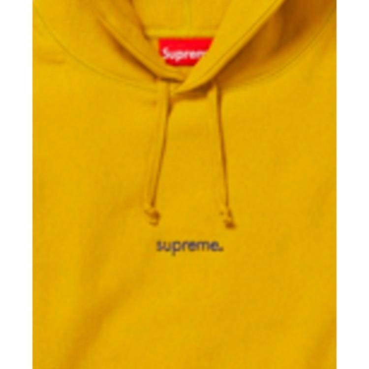 Худи Supreme FW18 Trademark Hooded Sweatshirt Mustard (горчичное) — фото 2