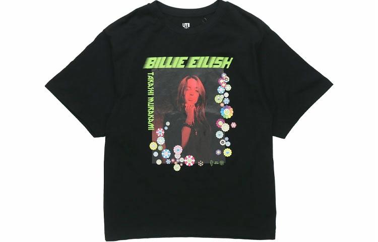 Женская футболка UNIQLO Portrait Print (белая)