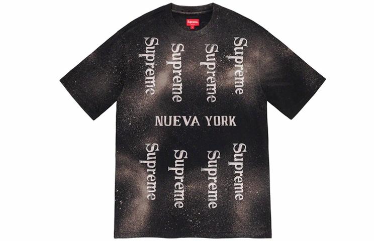 Футболка Supreme 2020 Week 13 Nueva York S/S Top LogoT (разноцветный) — фото 7