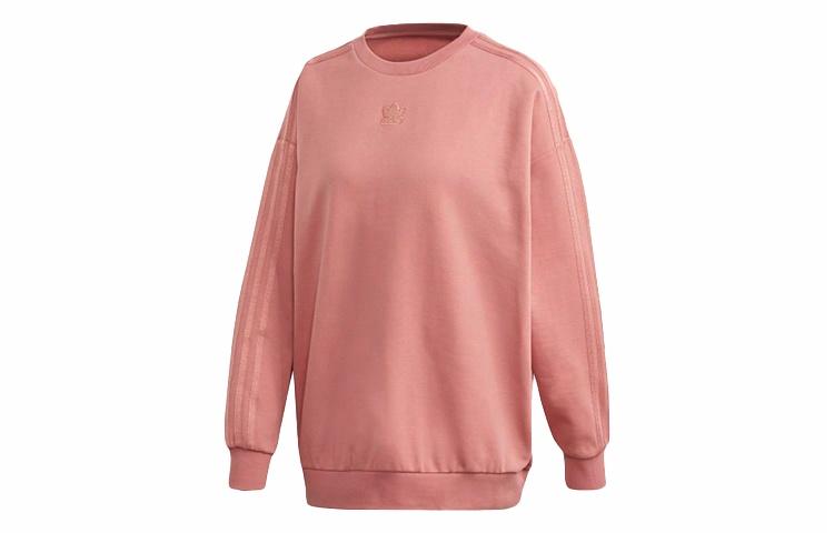 Женский свитшот adidas originals (дымчато-розовый) — фото 1