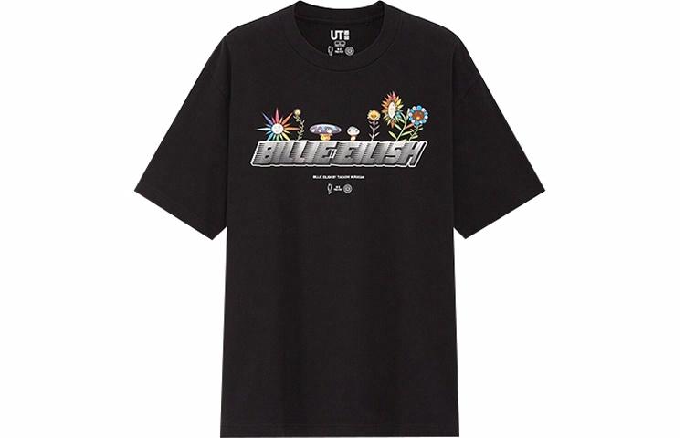 Футболка UNIQLO Takashi Murakami (черная)