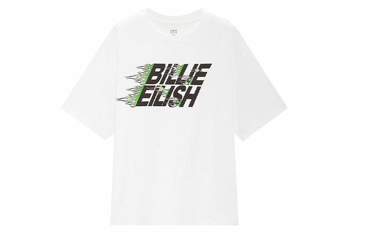 Женская футболка UNIQLO UNIQLO x x Billie Eilish T (белая)