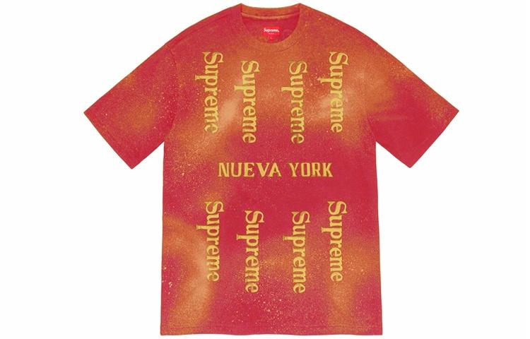 Футболка Supreme 2020 Week 13 Nueva York S/S Top LogoT (разноцветный) — фото 3