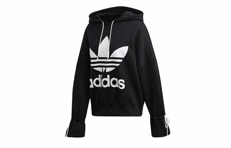 Женские худи adidas originals (черный) — фото 1