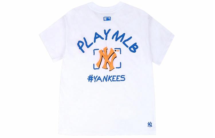 Футболка MLB New York Yankees (белая) — фото 1