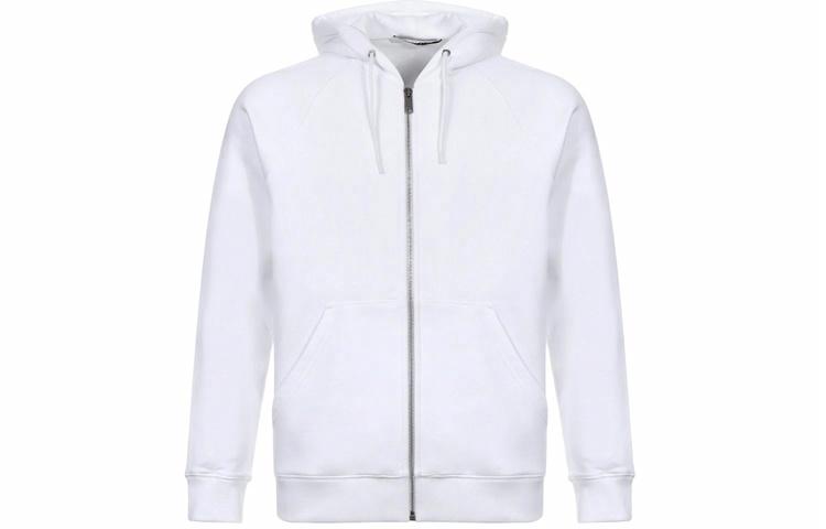 Мужские худи Givenchy Zip-up (белое)