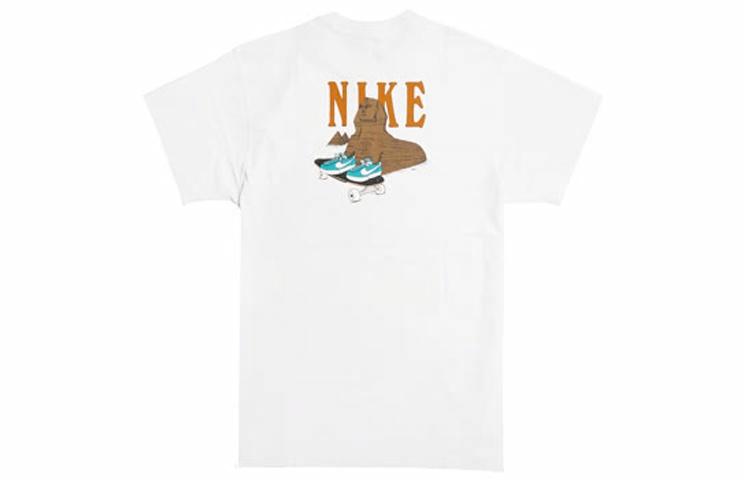 Мужская футболка Nike SB Skate T-Shirt (белая) — фото 1