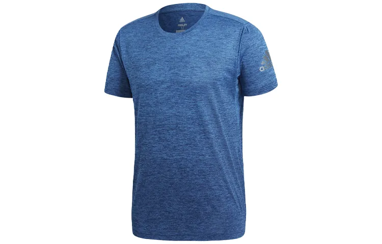Adidas T-Shirts Men's Trace Royal Blue Crew Neck Moderate Straight Fit