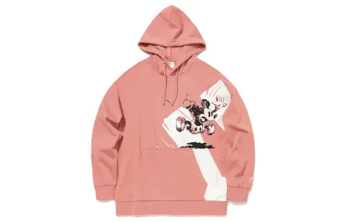 Li Ning Sweatshirt Men's Apricot Pink