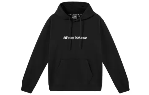 New Balance Casual Sports Fleece Lined Thermal Sweatshirt Men's Black