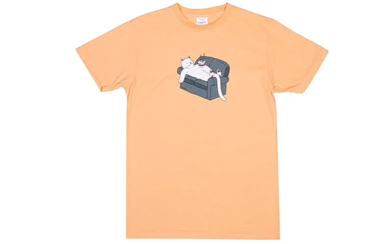 RIPNDIP T Shirts Unisex Crew Neck Moderate Straight Fit