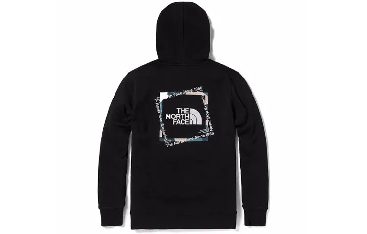 THE NORTH FACE Sweatshirts Unisex Black Hooded Moderate Regular