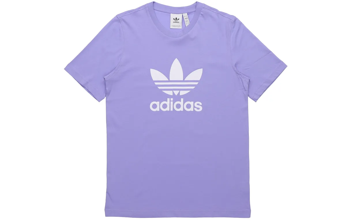 Adidas Originals T Shirt Men's Light Purple