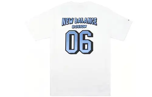 New Balance T Shirts Men's Crew Neck Moderate Straight Fit