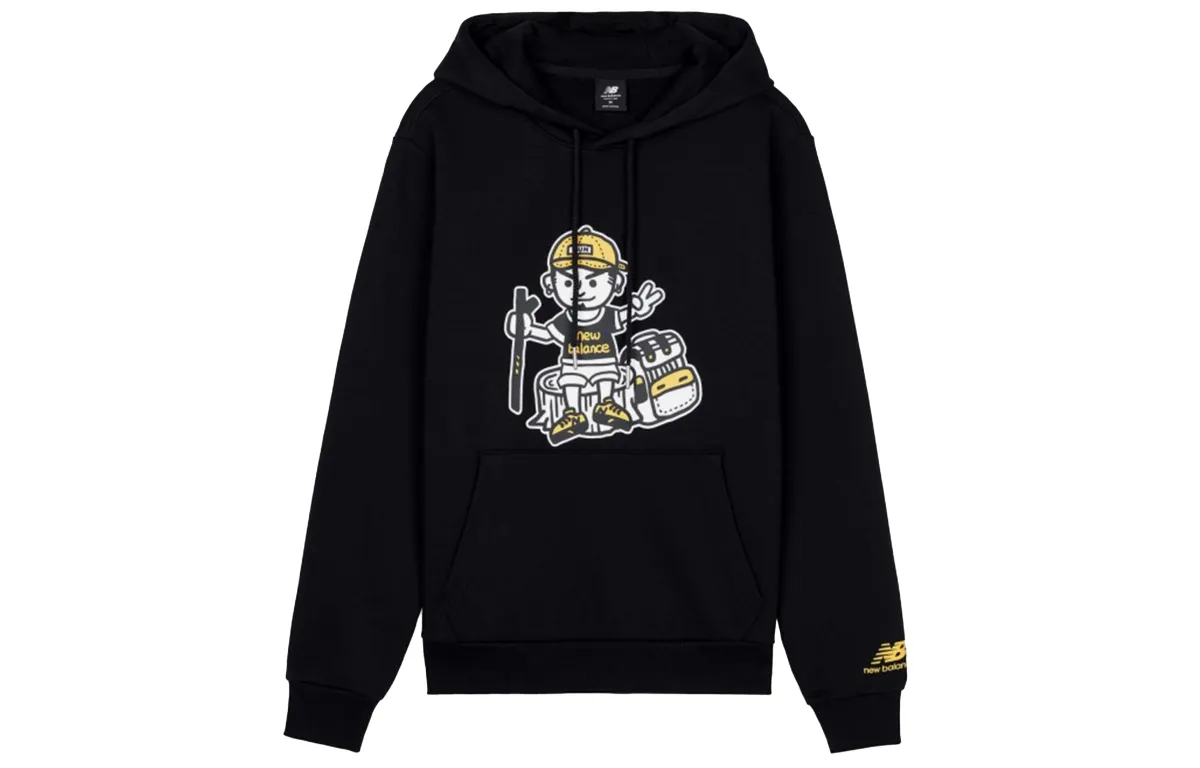New Balance Print Sweatshirt Men's Black