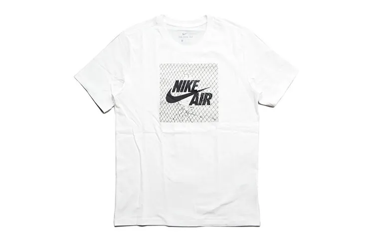 Nike T-Shirts Men's Crew Neck Moderate Straight Fit