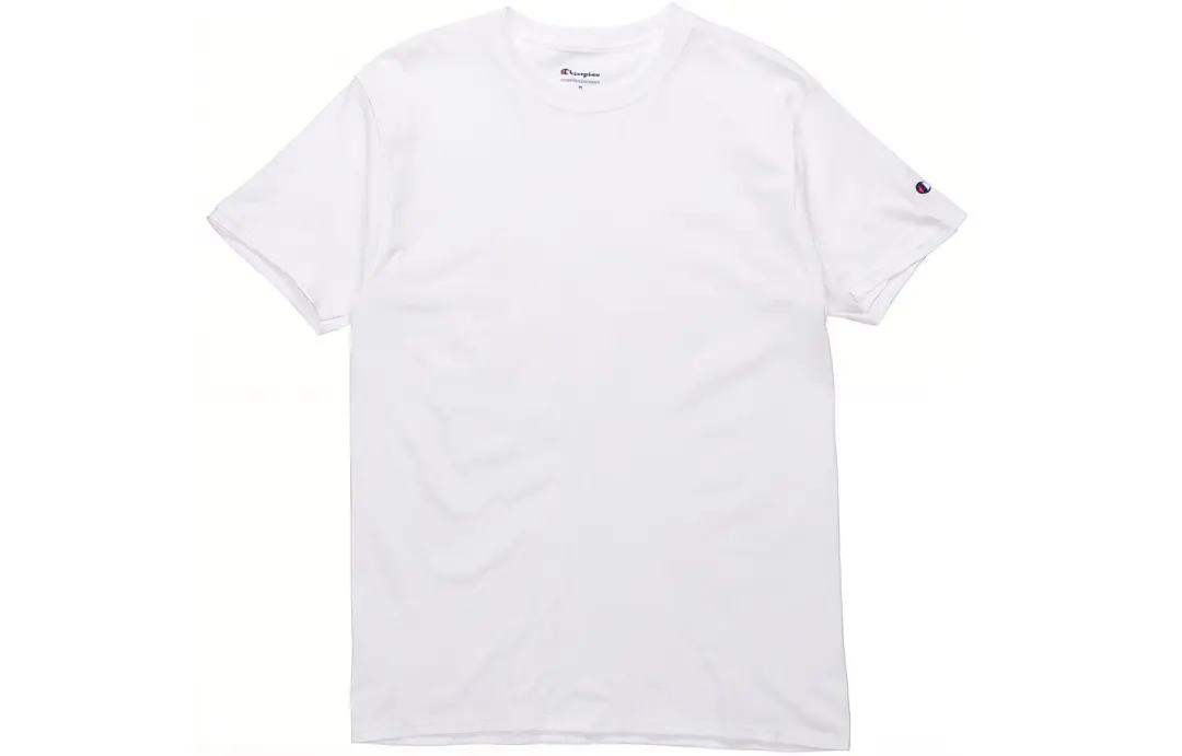 Champion T Shirt US Version Unisex White