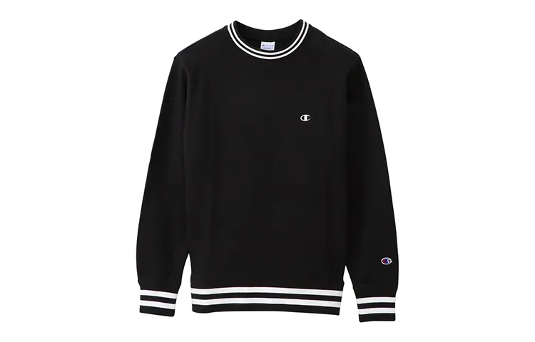 Champion Sweatshirt Japan Version Unisex Black