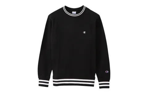 Champion Sweatshirt Japan Version Unisex Black