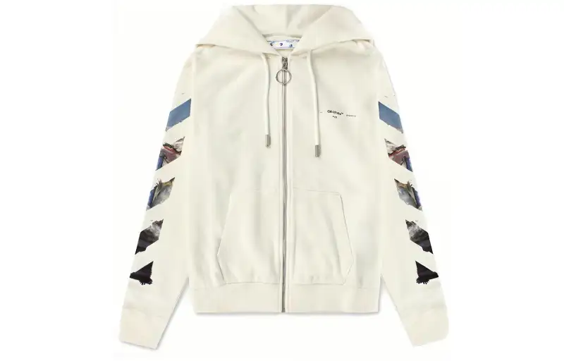 OFF WHITE SS19 Sweatshirt Fall Men's White