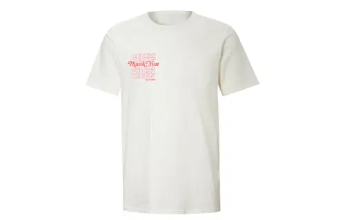 Converse Set in Sleeve T Shirt Men's Ecru