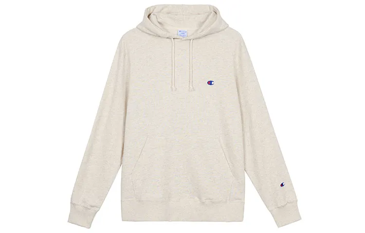 Champion Sweatshirt Japan Version Unisex Oat White