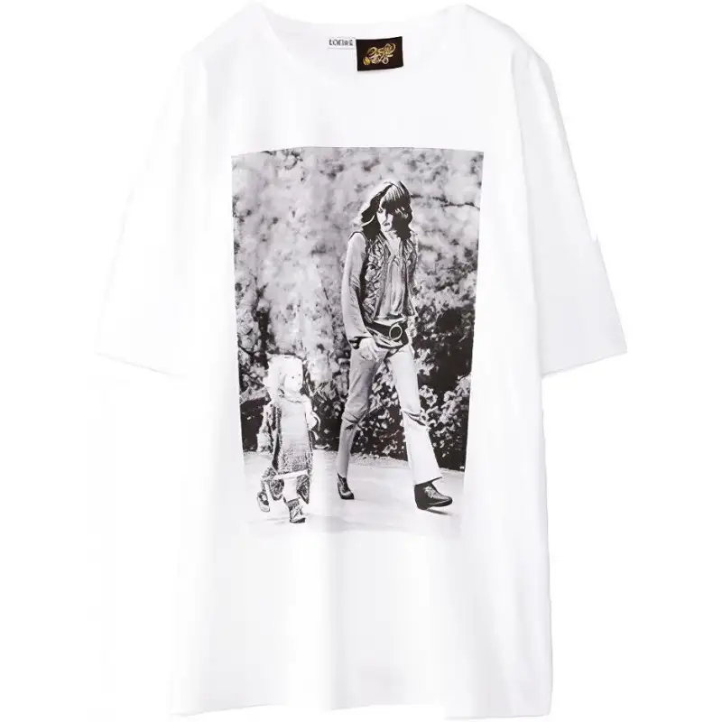 LOEWE T Shirts Unisex White Crew Neck Moderate Straight Fit