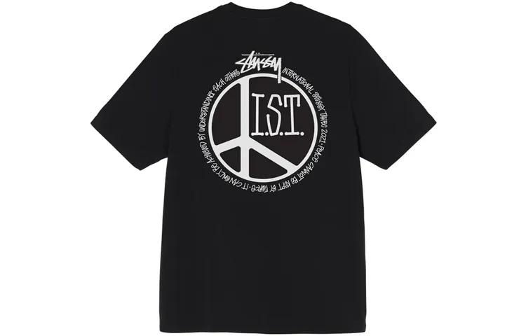 Stussy Peace Dot Pigment Dyed Tee