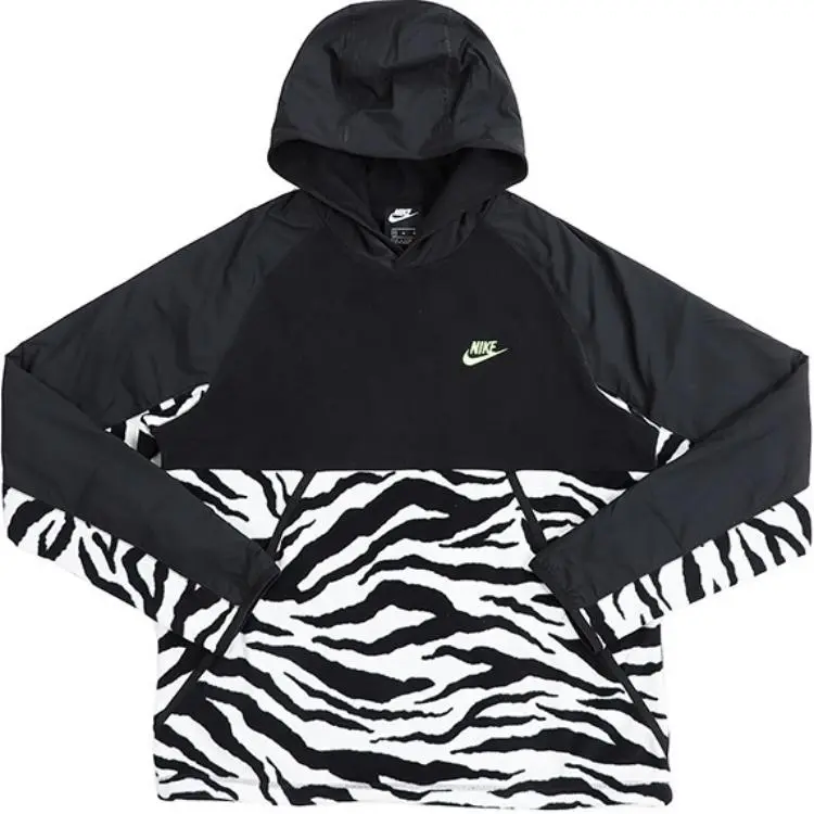 Nike Sweatshirts Men's Black Hooded Moderate Regular
