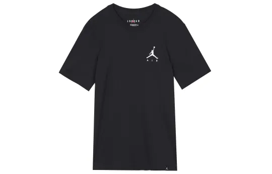 Jordan T Shirts Men's Crew Neck Moderate Straight Fit