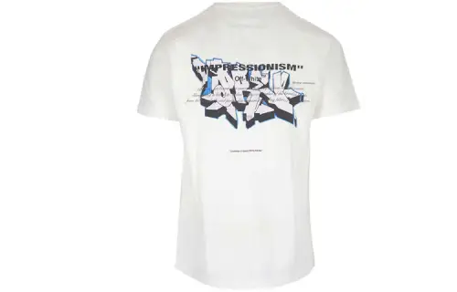 Off- Graffiti Logo Print T-Shirt
