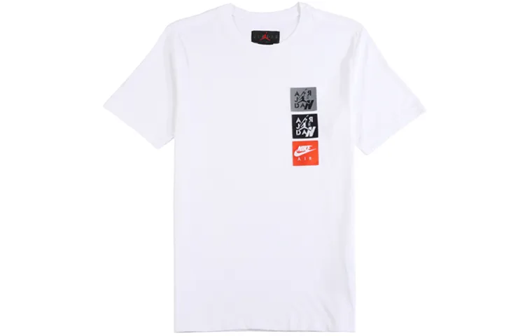 Jordan Air Jordan 4 T-Shirts Men's Crew Neck Moderate Straight Fit