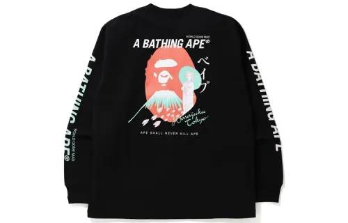 Bape Japan Culture Souvenir Relaxed L/S Tee