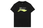 Li Ning T Shirts Men's Black Crew Neck Moderate Straight Fit