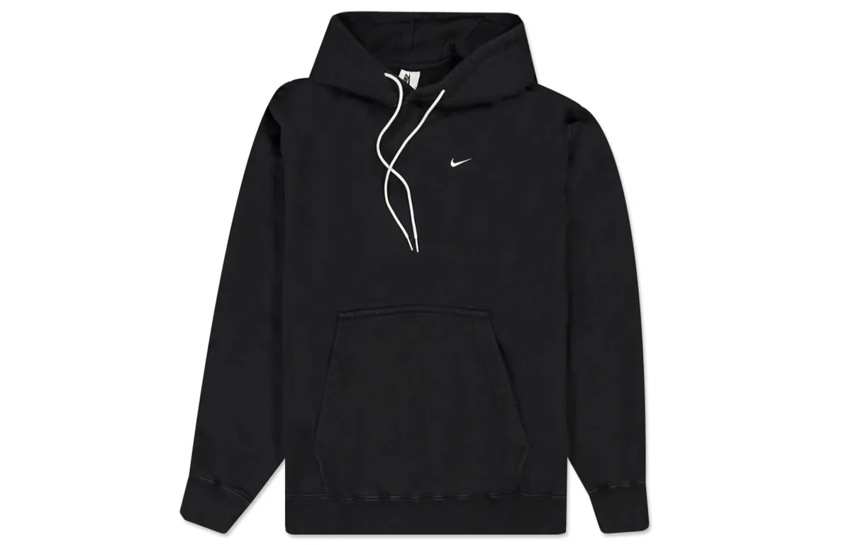 Nike Sweatshirts Men's Black Hooded Moderate Regular