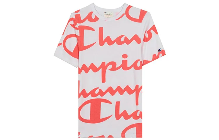 Champion T-Shirts Unisex Crew Neck Moderate Straight Fit