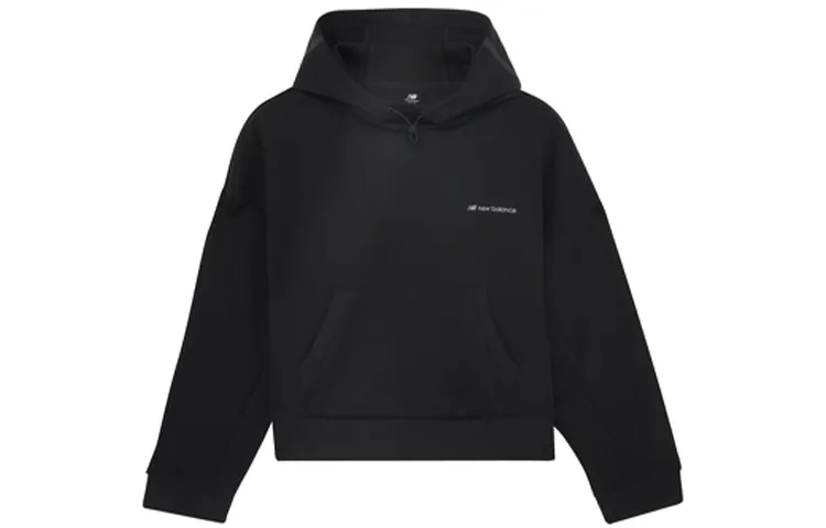 New Balance Sweatshirts Women's Black Moderate Regular