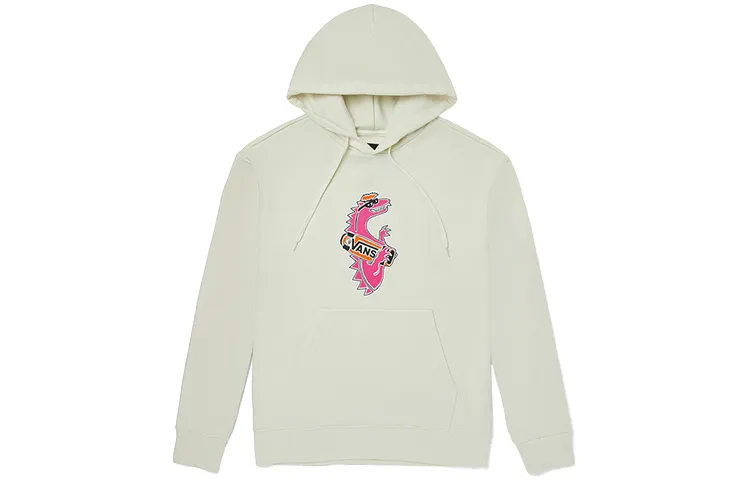Vans Sweatshirts Unisex Ecru Hooded (Non-detachable) Moderate
