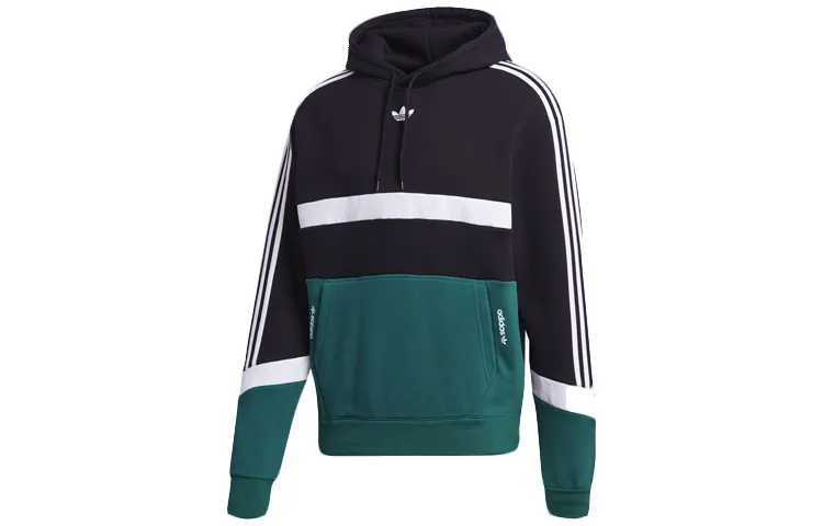 Adidas Originals Sweatshirts Men's Black Hooded Moderate Regular