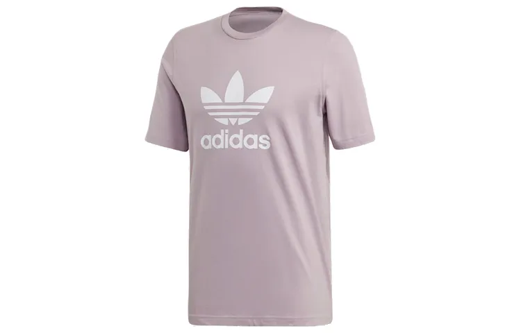 Adidas Originals T Shirt Men's Light Pink Purple Gray