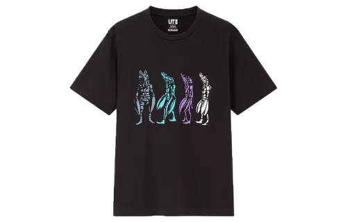 UNIQLO x ULTRAMAN T Shirt Unisex Black