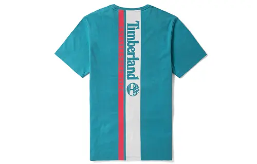 Timberland T Shirt Men's Medium Blue