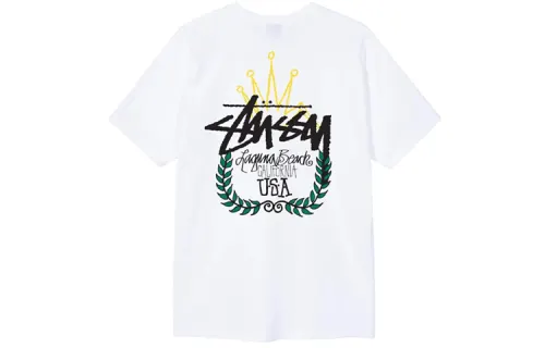 Stussy T Shirts Unisex Crew Neck Moderate Straight Fit