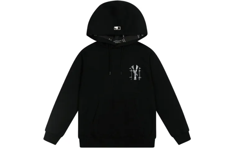 MLB Hooded Loose Fit Sweatshirt Unisex Black