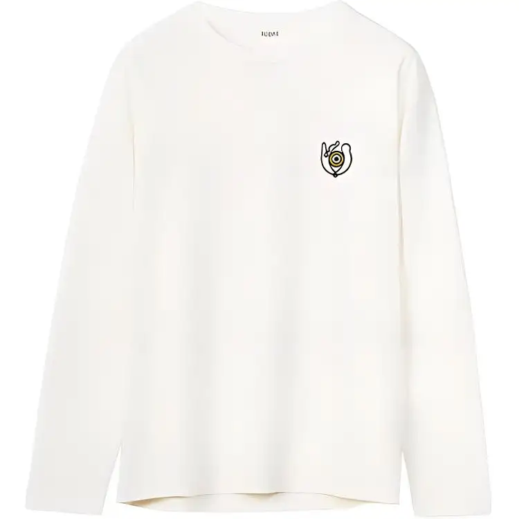 LOEWE T Shirts Men's White Crew Neck Moderate Straight Fit