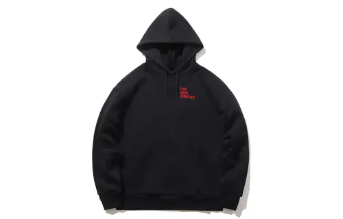 Li Ning Sweatshirts Men's New Standard Black Hooded Moderate Regular