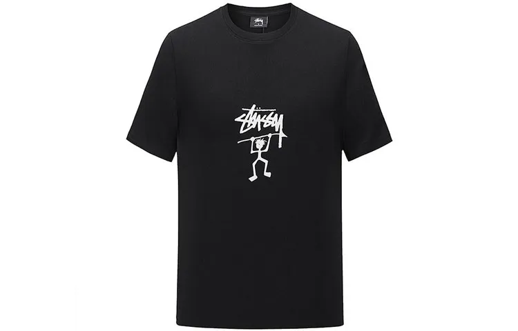 Stussy T-Shirts Men's Crew Neck Moderate