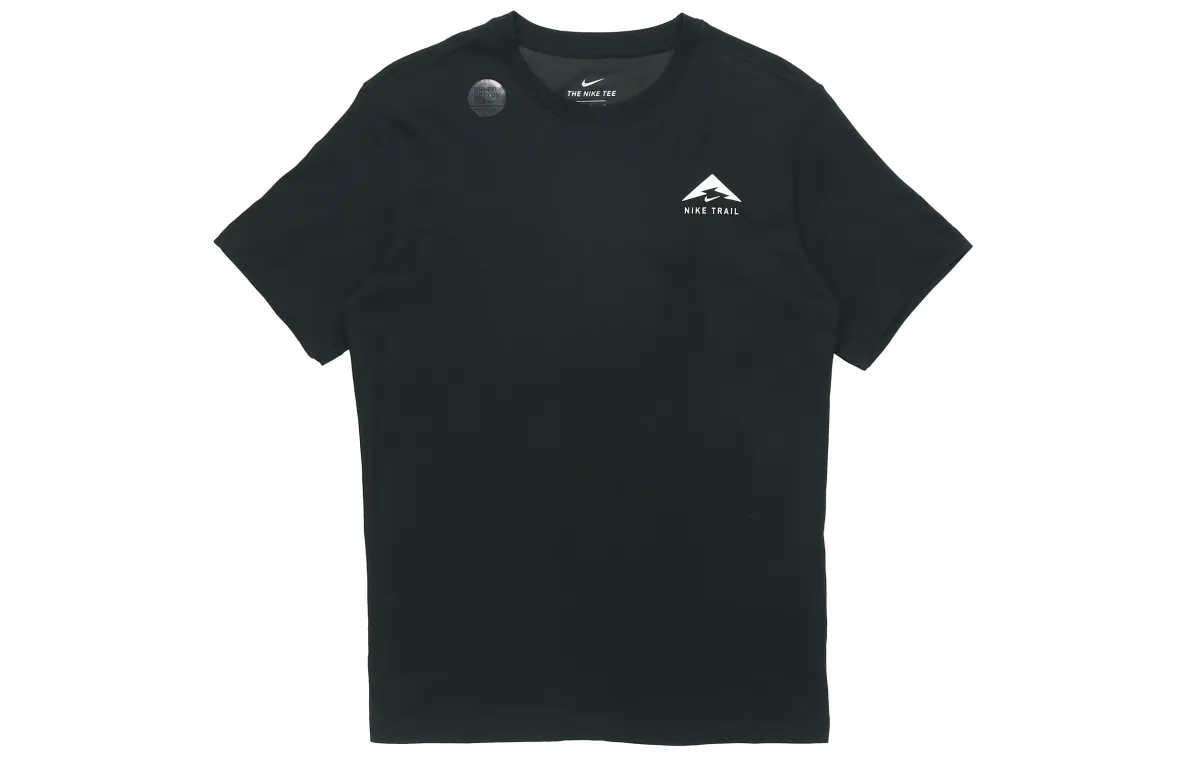 Nike T-Shirts Men's Crew Neck Moderate Straight Fit