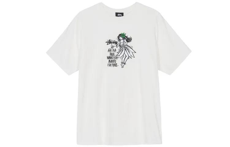 Stussy T Shirts Unisex Crew Neck Moderate Straight Fit